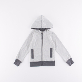 kids' causal hooded knit coats