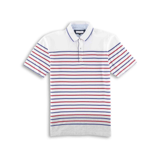 Men's Stripe Polo Shirt 