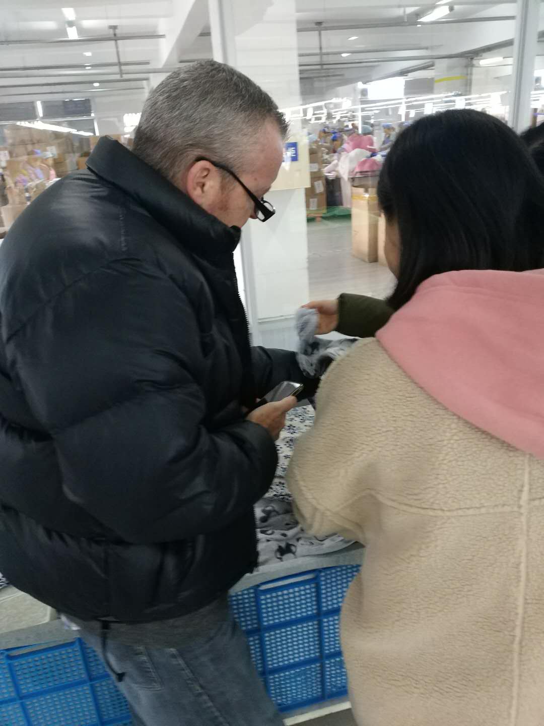 Sourcing Manager from ATTIRE Visited Saiform China